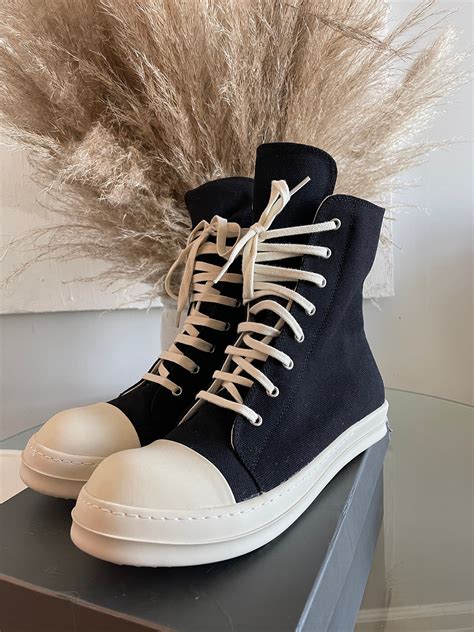 rick owens replica shoes|rick owens ramones size 9.